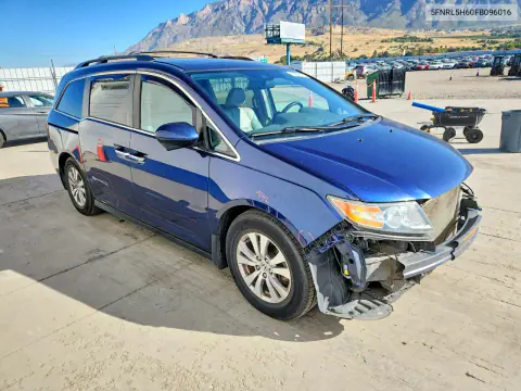 2015 Honda Odyssey Exl VIN 5FNRL5H60FB096016 фото 4