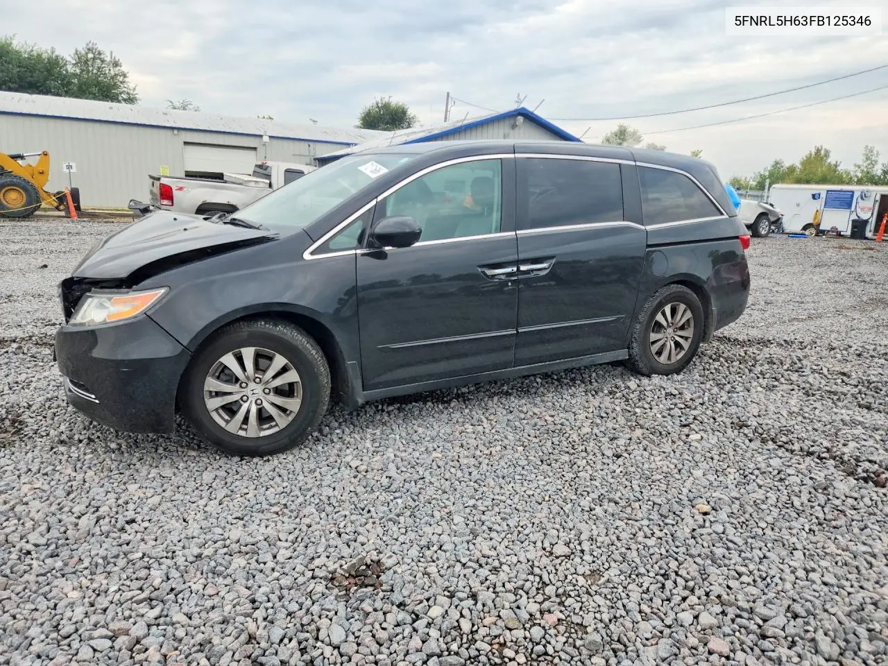 2015 Honda Odyssey Exl VIN 5FNRL5H63FB125346 фото 1