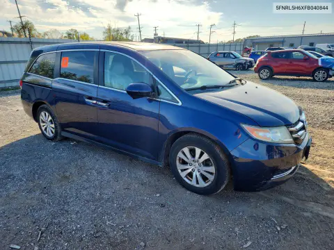 2015 Honda Odyssey Exl VIN 5FNRL5H6XFB040844 фото 4