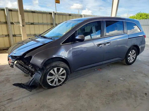 5FNRL5H65GB051784 — 2016 Honda Odyssey, Передняя часть (Front End), фото до ремонта