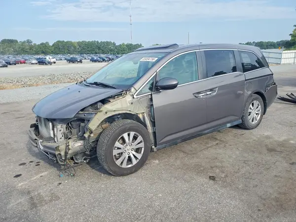 5FNRL5H60GB048369 — 2016 Honda Odyssey, Задняя часть (Rear End), фото до ремонта
