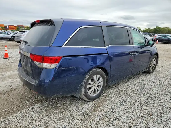 5FNRL5H68GB046885 — 2016 Honda Odyssey, фото 3 с аукциона Copart, Передняя часть