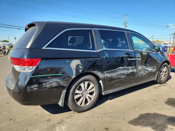 5FNRL5H66GB168628 — 2016 Honda Odyssey, фото 3 с аукциона Copart 30.09.2026, Боковая часть