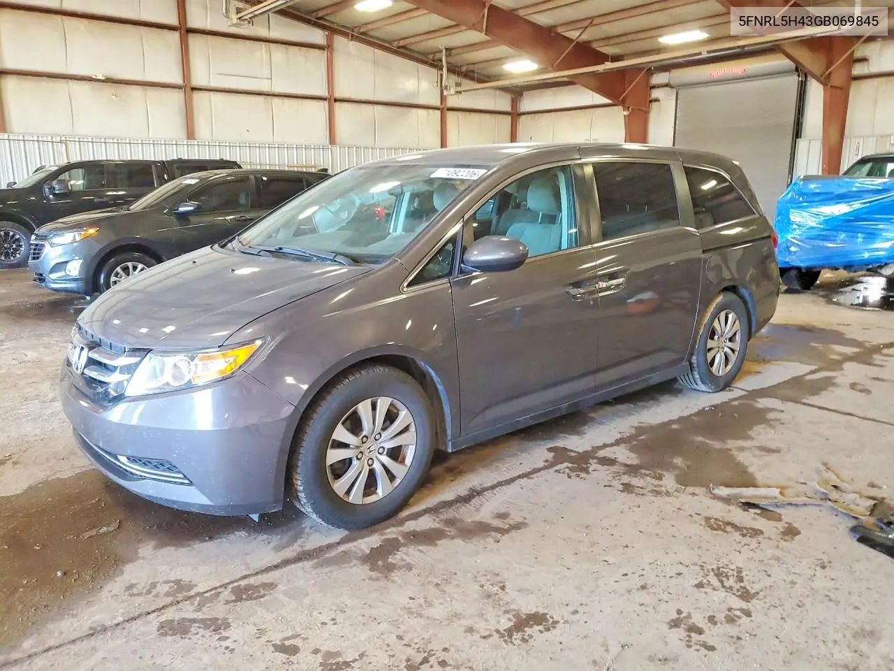 2016 Honda Odyssey Ex VIN 5FNRL5H43GB069845 фото 1