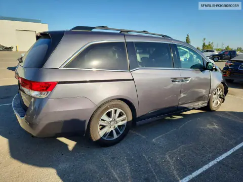 2016 Honda Odyssey Touring VIN 5FNRL5H93GB050059 фото 3