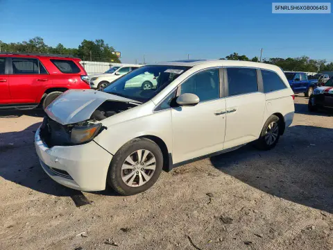 5FNRL5H6XGB006453 — 2016 Honda Odyssey, Передняя часть, фото до ремонта