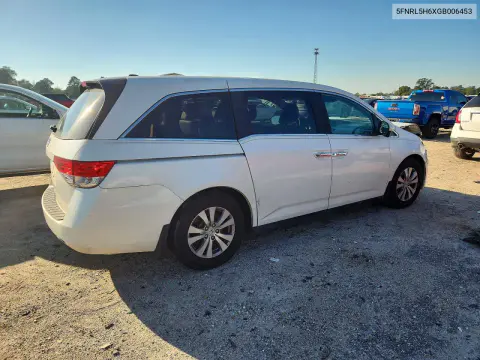 2016 Honda Odyssey Exl VIN 5FNRL5H6XGB006453 фото 3