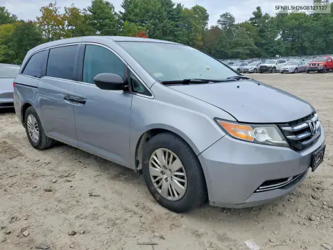 2016 Honda Odyssey Lx VIN 5FNRL5H26GB121127 фото 4