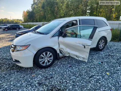 2016 Honda Odyssey Exl VIN 5FNRL5H67GB127005 фото 1