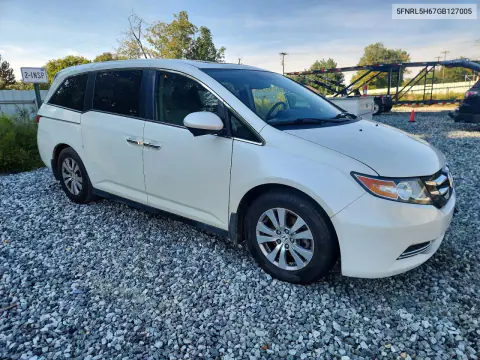 2016 Honda Odyssey Exl VIN 5FNRL5H67GB127005 фото 4