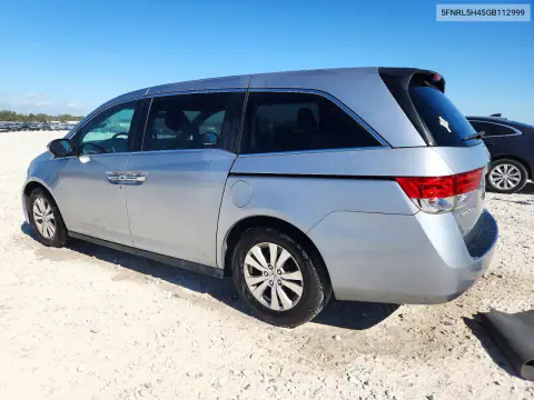 2016 Honda Odyssey Ex VIN 5FNRL5H45GB112999 фото 2