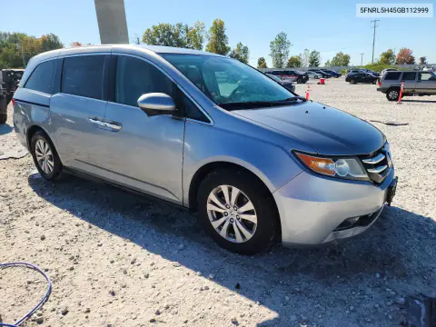 2016 Honda Odyssey Ex VIN 5FNRL5H45GB112999 фото 4