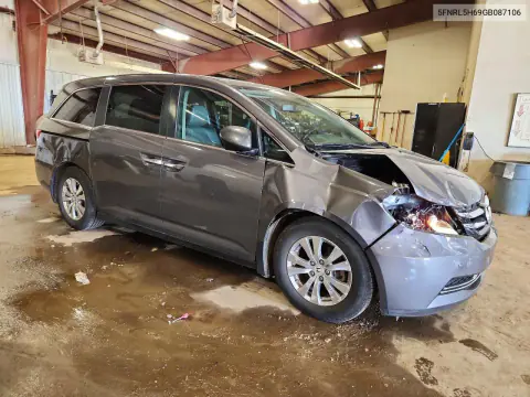 2016 Honda Odyssey Exl VIN 5FNRL5H69GB087106 фото 4