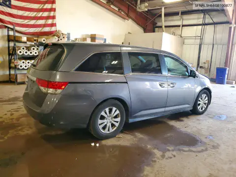 2016 Honda Odyssey Exl VIN 5FNRL5H66GB100877 фото 3