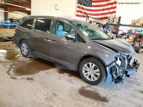 2016 Honda Odyssey Exl VIN 5FNRL5H66GB100877 фото 4