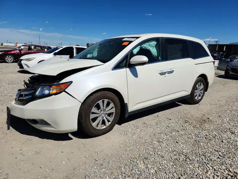 5FNRL5H66HB002076 — 2017 Honda Odyssey, Передняя часть (Front End), фото до ремонта