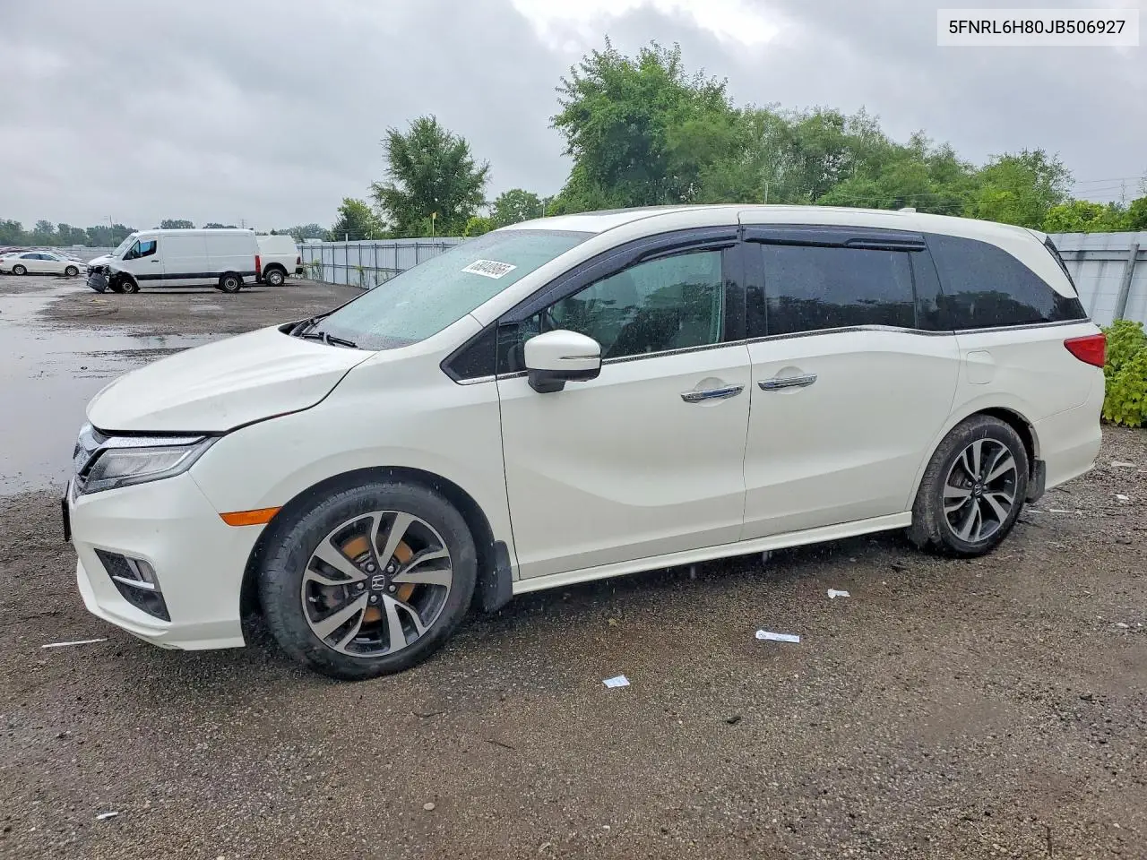 5FNRL6H80JB506927 Honda Odyssey 2018 — повреждение Подтопление, фото до ремонта