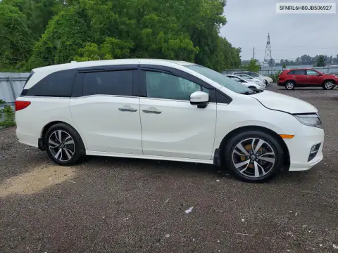 5FNRL6H80JB506927 — 2018 Honda Odyssey, фото 4 с аукциона Copart, Подтопление