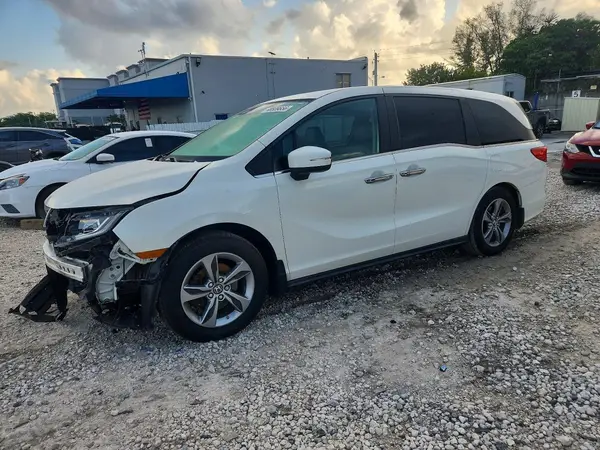 5FNRL6H76JB017178 — 2018 Honda Odyssey, Передняя часть (Front End), фото до ремонта