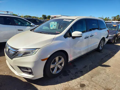 5FNRL6H55JB006123 — 2018 Honda Odyssey, Задняя часть (Rear End), фото до ремонта