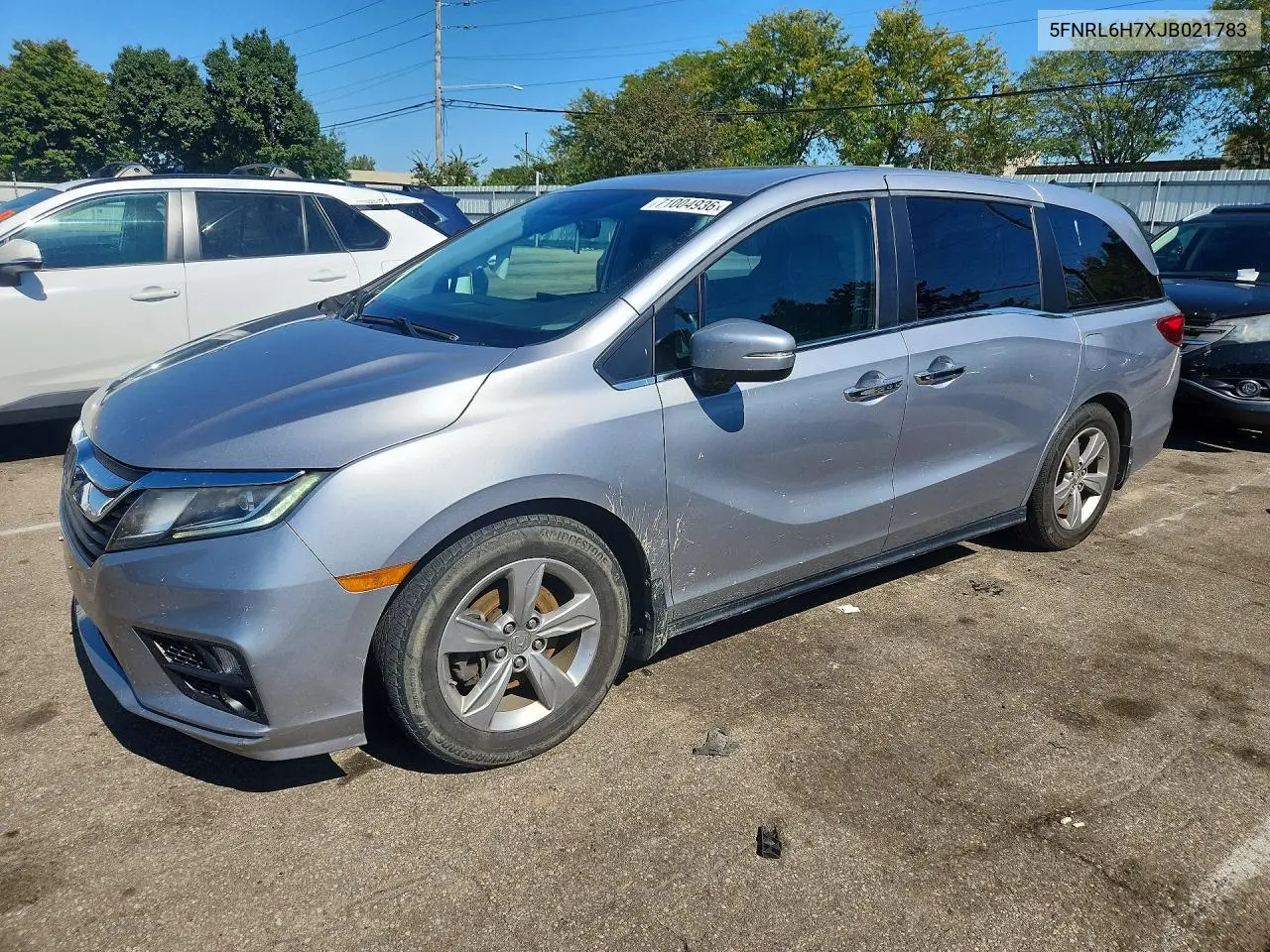 2018 Honda Odyssey Exl VIN 5FNRL6H7XJB021783 фото 1