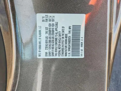 2019 HONDA ODYSSEY VIN 5FNRL6H7XKB029724 фото 13