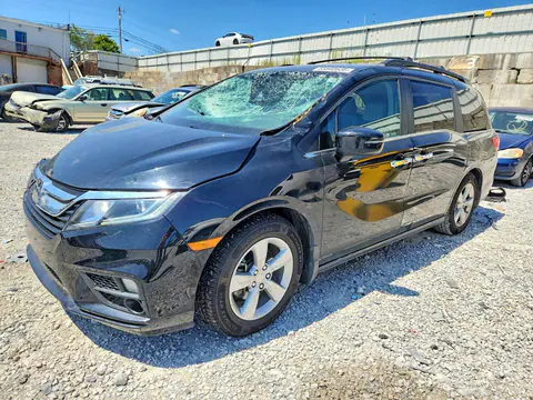 5FNRL6H78KB019211 — 2019 Honda Odyssey, Передняя часть (Front End), фото до ремонта