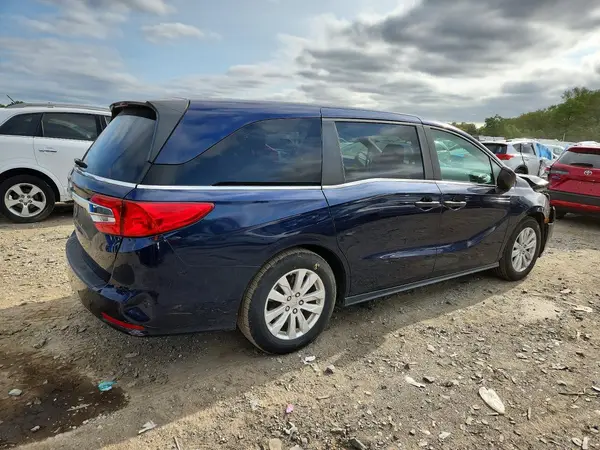 5FNRL6H28KB088193 — 2019 Honda Odyssey, фото 3 с аукциона Copart, Передняя часть