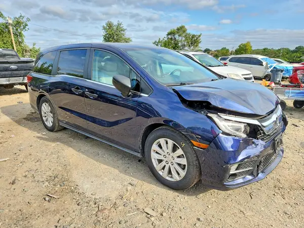 5FNRL6H28KB088193 — 2019 Honda Odyssey, фото 4 с аукциона Copart, Передняя часть