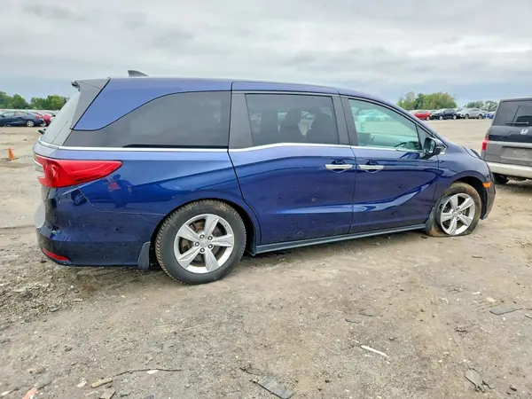 5FNRL6H73KB022811 — 2019 Honda Odyssey, фото 3 с аукциона Copart 07.10.2026, Передняя часть