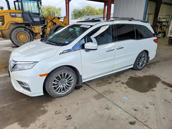 5FNRL6H91LB012166 — 2020 Honda Odyssey, Подтопление (Water/Flood), фото до ремонта