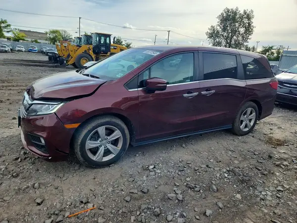 5FNRL6H57LB041409 — 2020 Honda Odyssey, Передняя часть (Front End), фото до ремонта