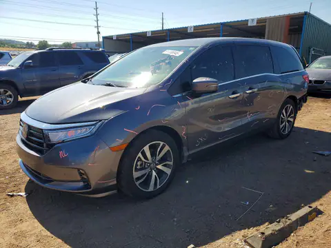 5FNRL6H8XMB033963 — 2021 Honda Odyssey, Задняя часть (Rear End), фото до ремонта