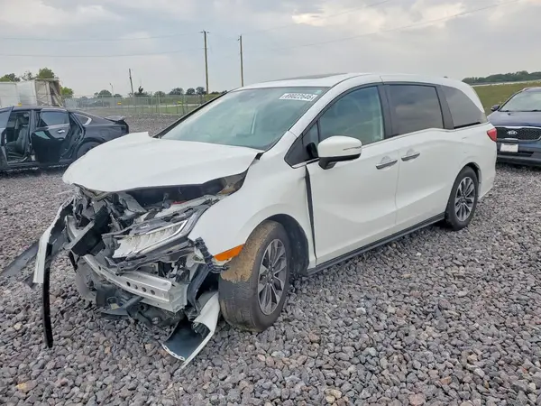 5FNRL6H7XMB012232 — 2021 Honda Odyssey, Передняя часть (Front End), фото до ремонта