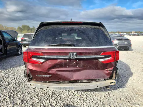 5FNRL6H54MB016047 — 2021 Honda Odyssey, фото 6 с аукциона Copart, Задняя часть