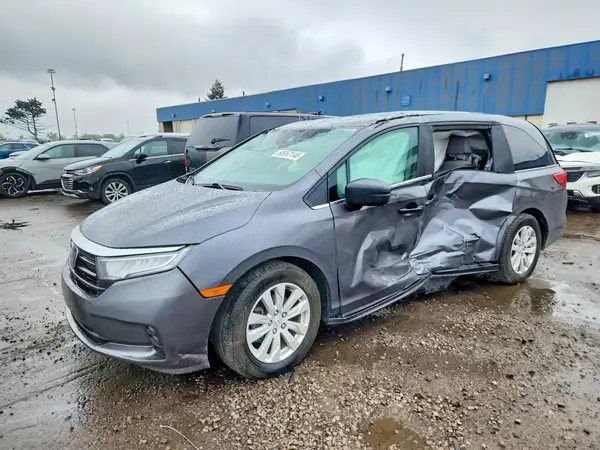5FNRL6H22NB012778 — 2022 Honda Odyssey, Опрокидывание (Rollover), фото до ремонта