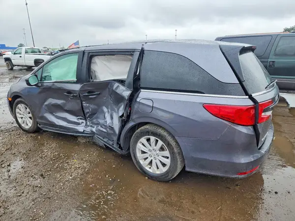 5FNRL6H22NB012778 — 2022 Honda Odyssey, фото 2 с аукциона Copart, Опрокидывание