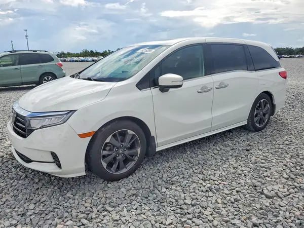 5FNRL6H92NB068152 — 2022 Honda Odyssey, Передняя часть (Front End), фото до ремонта