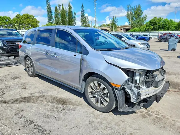 5FNRL6H70NB045290 — 2022 Honda Odyssey, фото 4 с аукциона Copart, Передняя часть