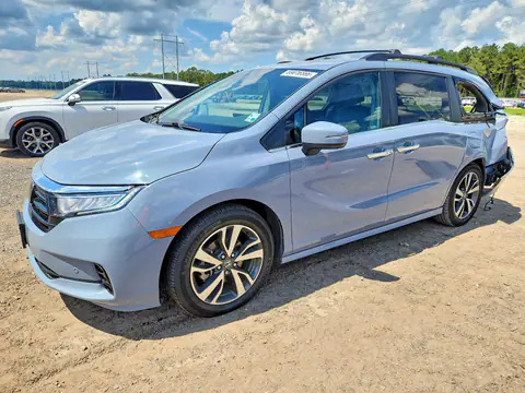 5FNRL6H86PB018865 — 2023 Honda Odyssey, Задняя часть (Rear End), фото до ремонта