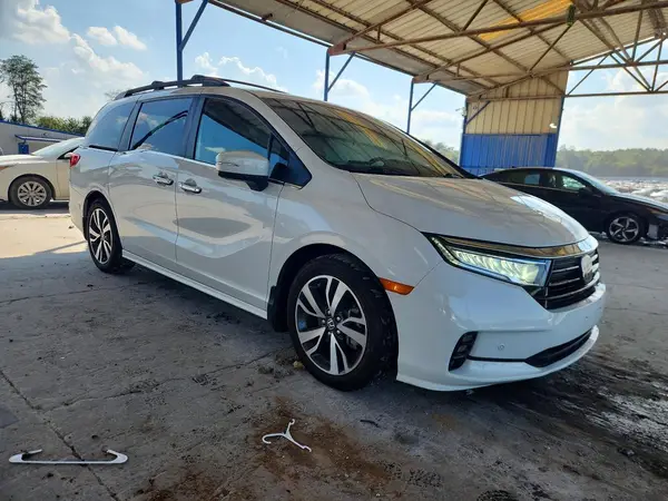 5FNRL6H88PB019810 — 2023 Honda Odyssey, фото 4 с аукциона Copart, Боковая часть