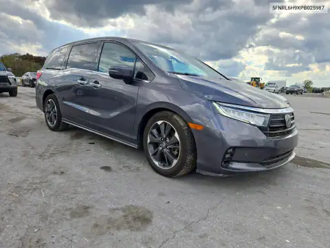 5FNRL6H9XPB025987 — 2023 Honda Odyssey, фото 4 с аукциона Copart, Боковая часть