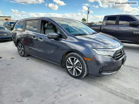 5FNRL6H86PB074899 — 2023 Honda Odyssey, фото 4 с аукциона Copart, Задняя часть