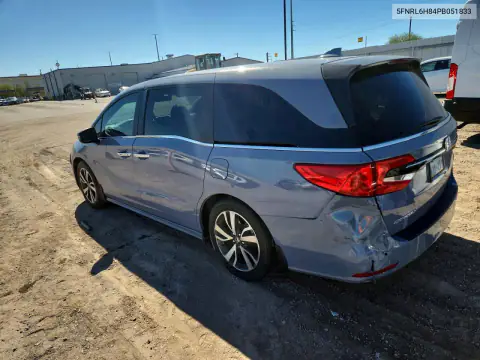 5FNRL6H84PB051833 — 2023 Honda Odyssey, фото 2 с аукциона Copart, Передняя часть