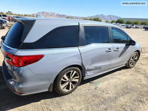 5FNRL6H84PB051833 — 2023 Honda Odyssey, фото 3 с аукциона Copart, Передняя часть