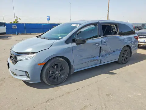 5FNRL6H7XRB066301 — 2024 Honda Odyssey, Боковая часть (Side), фото до ремонта