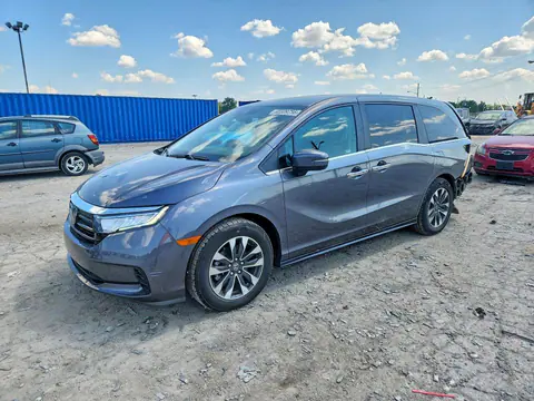 5FNRL6H62RB062590 — 2024 Honda Odyssey, Задняя часть (Rear End), фото до ремонта