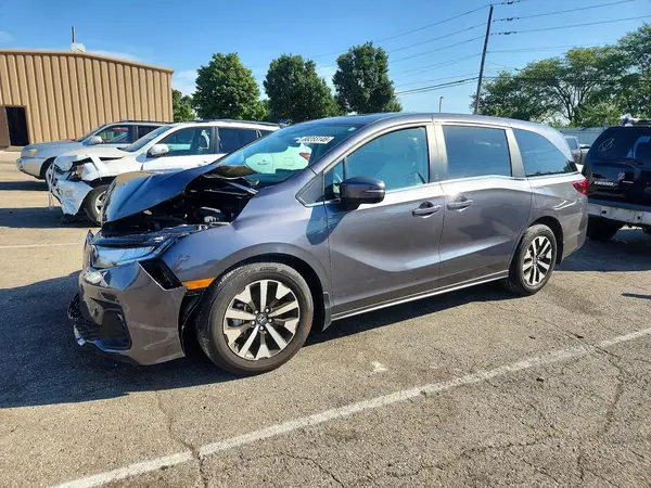 5FNRL6H61SB087616 — 2025 Honda Odyssey, Передняя часть (Front End), фото до ремонта