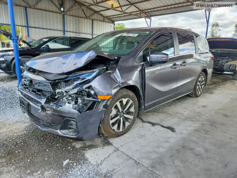 5FNRL6H67TB008905 Honda Odyssey 2026 — повреждение Передняя часть, фото до ремонта