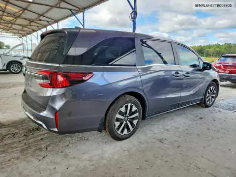 5FNRL6H67TB008905 — 2026 Honda Odyssey, фото 3 с аукциона Copart, Передняя часть